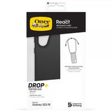 Otterbox Samsung Galaxy S23 FE React Necklace -kuori, musta