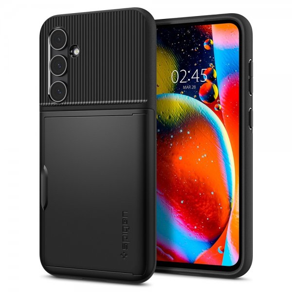 Spigen Samsung Galaxy S23 FE Kuori Slim Armor CS Musta