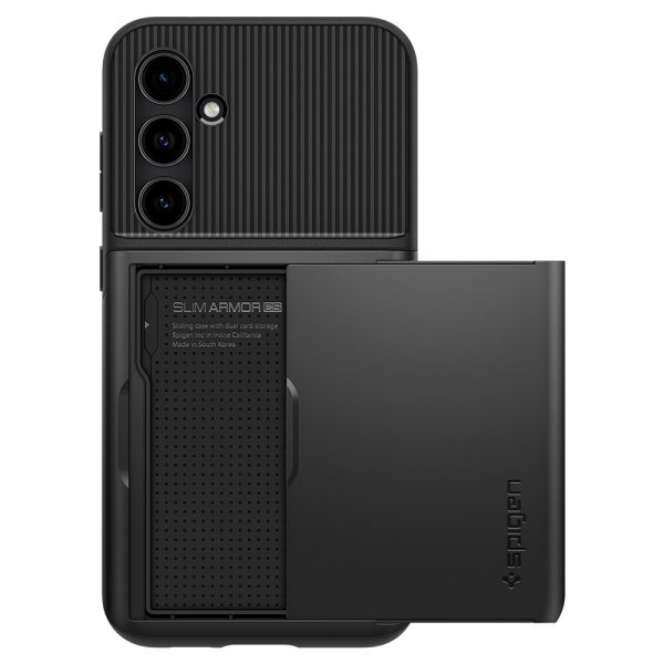 Spigen Samsung Galaxy S23 FE Kuori Slim Armor CS Musta