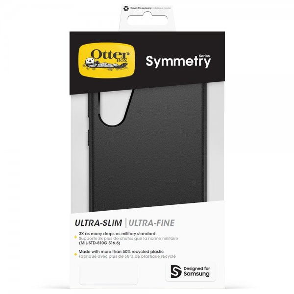 Otterbox Samsung Galaxy S23 FE Symmetry -kuori, musta