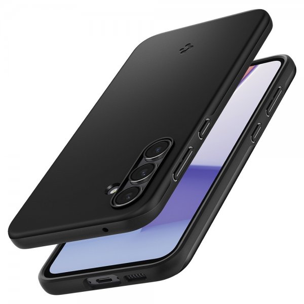 Spigen Samsung Galaxy S23 FE Kuori Thin Fit Musta