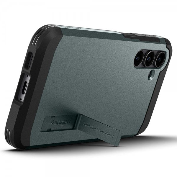 Spigen Samsung Galaxy S23 FE Kuori Tough Armor Abyss Green