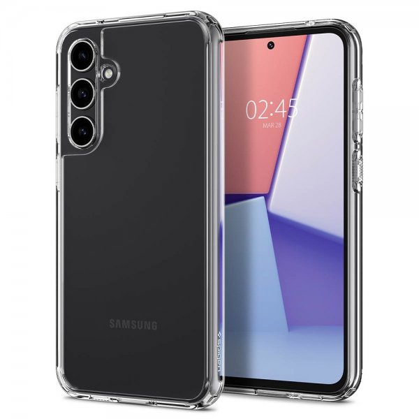 Spigen Samsung Galaxy S23 FE Ultra Hybrid Crystal Clear -kuori