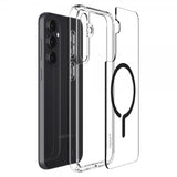Spigen Samsung Galaxy S23 FE Ultra Hybrid OneTap Ring MagFit -suojakuori, musta