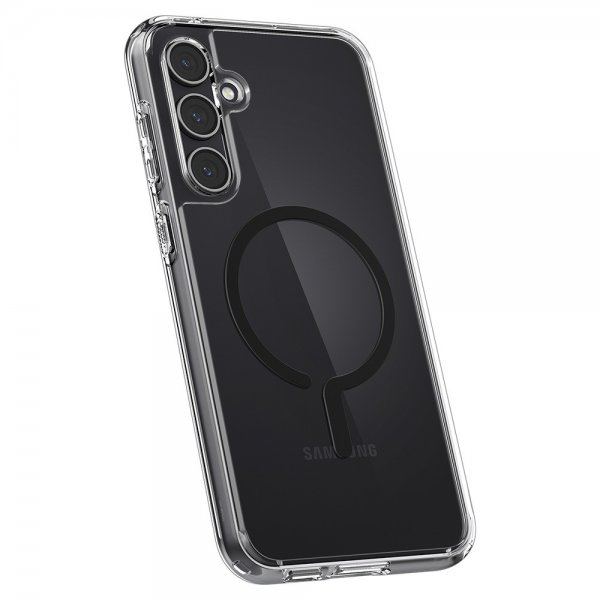 Spigen Samsung Galaxy S23 FE Ultra Hybrid OneTap Ring MagFit -suojakuori, musta