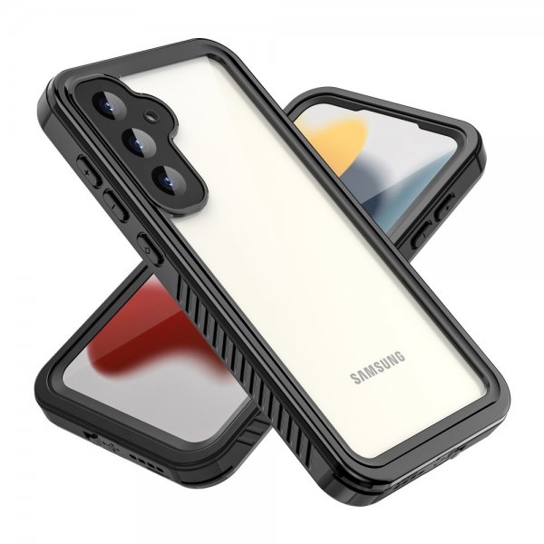 Redpepper Samsung Galaxy S23 FE Kuori Vedenkestävä IP68 Musta