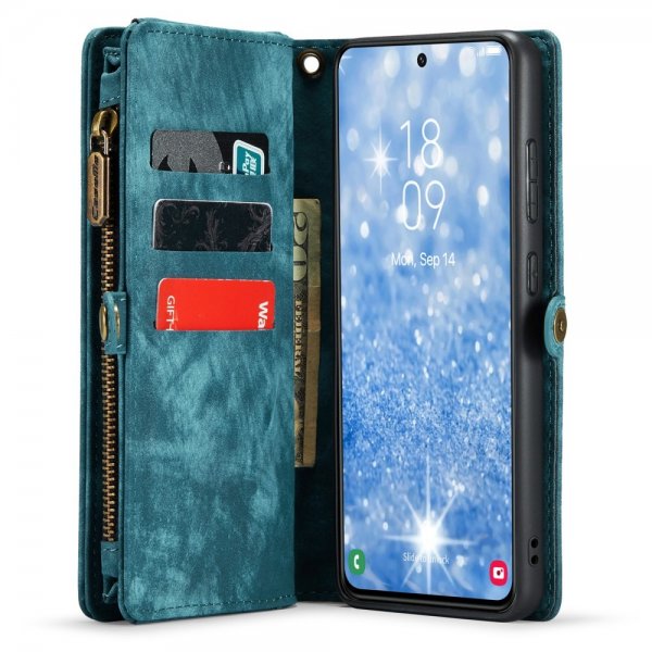 CaseMe Samsung Galaxy S23 Kotelo 008 Series Irrotettava kuori Petrol