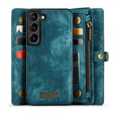 CaseMe Samsung Galaxy S23 Kotelo 008 Series Irrotettava kuori Petrol