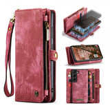 CaseMe Samsung Galaxy S23 Kotelo 008 Series Irrotettava Kuori Punainen