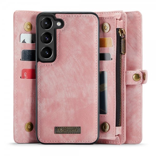 CaseMe Samsung Galaxy S23 Kuori 008 Series Irrotettava Kuori Pinkki