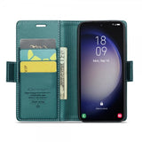CaseMe Samsung Galaxy S23 Kotelo 023 Sarja Vihreä