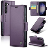 CaseMe Samsung Galaxy S23 -kuori 023-sarja violetti