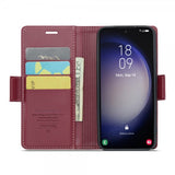 CaseMe Samsung Galaxy S23 -kuori, 023 Series, punainen