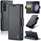 CaseMe Samsung Galaxy S23 -kotelo 023 Series Musta