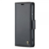CaseMe Samsung Galaxy S23 -kotelo 023 Series Musta