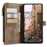 CaseMe Samsung Galaxy S23 Kotelo C30-sarja Ruskea