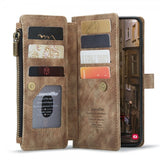 CaseMe Samsung Galaxy S23 Kotelo C30-sarja Ruskea