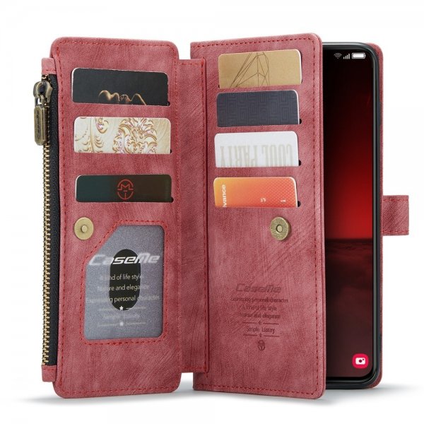 CaseMe Samsung Galaxy S23 -kuori C30 Series, punainen