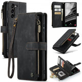 CaseMe Samsung Galaxy S23 -suojakotelo, C30-sarja, musta