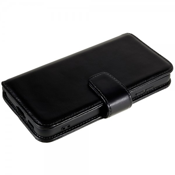 Nordic Covers Samsung Galaxy S23 Essential Leather Raven Black -kotelo