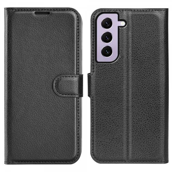 Nordic Covers Samsung Galaxy S23 Kotelo Litsi Raven Black