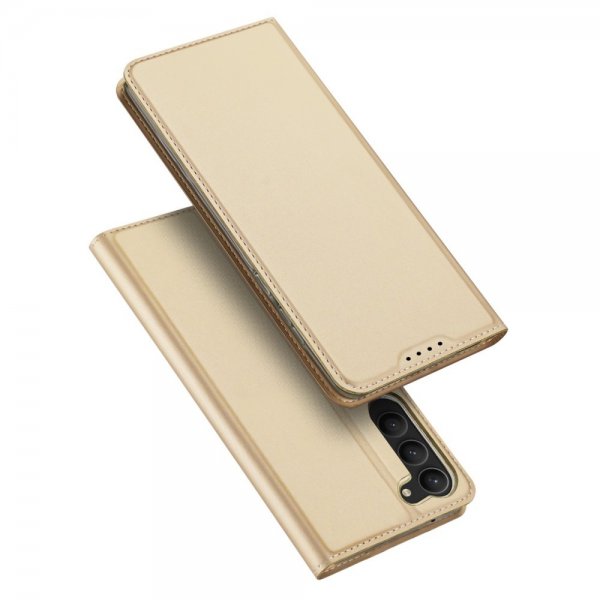 Dux Ducis Samsung Galaxy S23 -suojakuori, Skin Pro Series, kulta