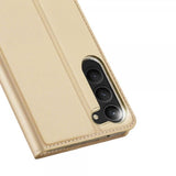Dux Ducis Samsung Galaxy S23 -suojakuori, Skin Pro Series, kulta