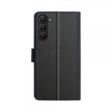 Xqisit Samsung Galaxy S23 Kotelo Slim Wallet Selection Musta