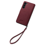 Spigen Samsung Galaxy S23 Kotelo Wallet S Plus Burgundy