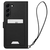 Spigen Samsung Galaxy S23 Kotelo Wallet S Plus Musta