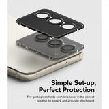 Ringke Samsung Galaxy S23/Galaxy S23 Plus Kameran suoja Kameran linssin kehys Musta