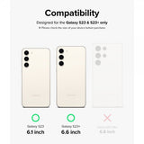 Ringke Samsung Galaxy S23/Galaxy S23 Plus Kameran suoja Kameran linssin kehys Musta