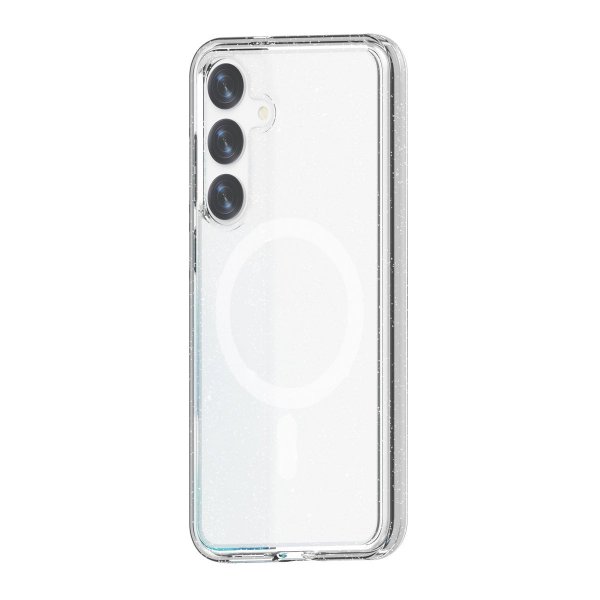 Samsung Galaxy S23 Kuori Glitter Iskunkestävä Läpinäkyvä