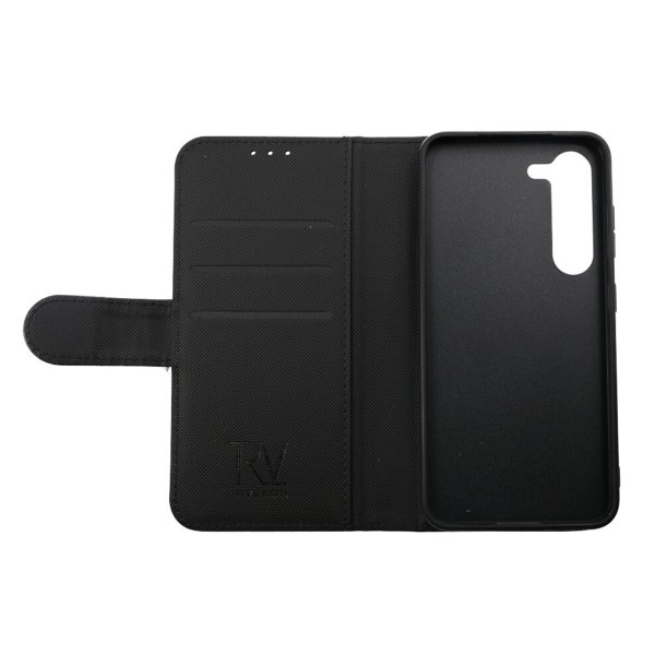 Rvelon Samsung Galaxy S23 Kotelo Magneettinen Irrotettava Kuori Musta