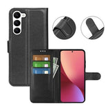 Samsung Galaxy S23 Kotelo Jalustalla Musta