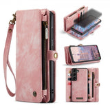 CaseMe Samsung Galaxy S23 Plus Kotelo 008 Series Irrotettava Kuori Ruusukulta