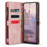 CaseMe Samsung Galaxy S23 Plus Kotelo 008 Series Irrotettava Kuori Ruusukulta
