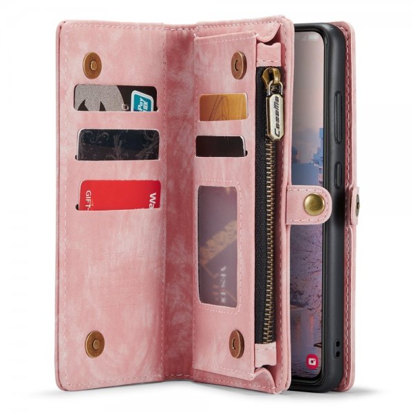 CaseMe Samsung Galaxy S23 Plus Kotelo 008 Series Irrotettava Kuori Ruusukulta