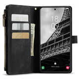 CaseMe Samsung Galaxy S23 Plus C30-sarjan suojakotelo, musta