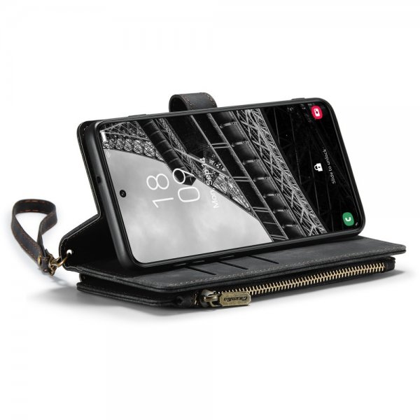 CaseMe Samsung Galaxy S23 Plus C30-sarjan suojakotelo, musta