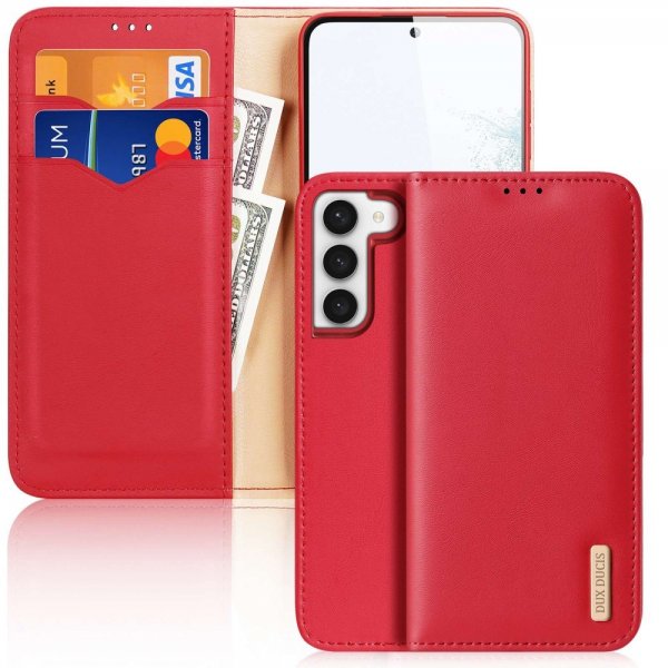 Dux Ducis Samsung Galaxy S23 Plus Hivo Series -kotelo, punainen