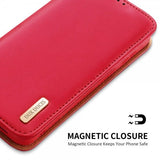 Dux Ducis Samsung Galaxy S23 Plus Hivo Series -kotelo, punainen