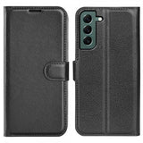 Nordic Covers Samsung Galaxy S23 Plus -suojakotelo Litchi Raven Black