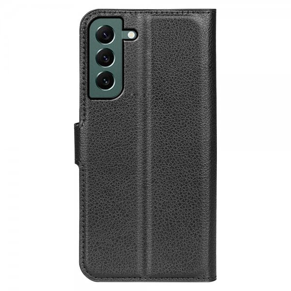 Nordic Covers Samsung Galaxy S23 Plus -suojakotelo Litchi Raven Black