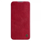 Nillkin Samsung Galaxy S23 Plus -suojakotelo, Qin-sarja, punainen