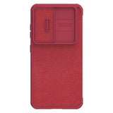 Nillkin Samsung Galaxy S23 Plus -suojakotelo, Qin-sarja, punainen