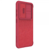 Nillkin Samsung Galaxy S23 Plus -suojakotelo, Qin-sarja, punainen