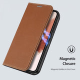 Dux Ducis Samsung Galaxy S23 Plus Suojakotelo Skin X2 -sarja, ruskea