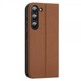 Dux Ducis Samsung Galaxy S23 Plus Suojakotelo Skin X2 -sarja, ruskea