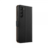 Xqisit Samsung Galaxy S23 Plus Slim Wallet Selection -suojakotelo, musta